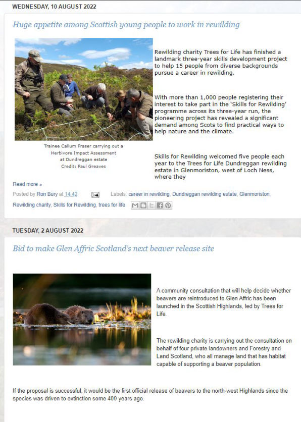 Ron Bury's Wildlife Blog